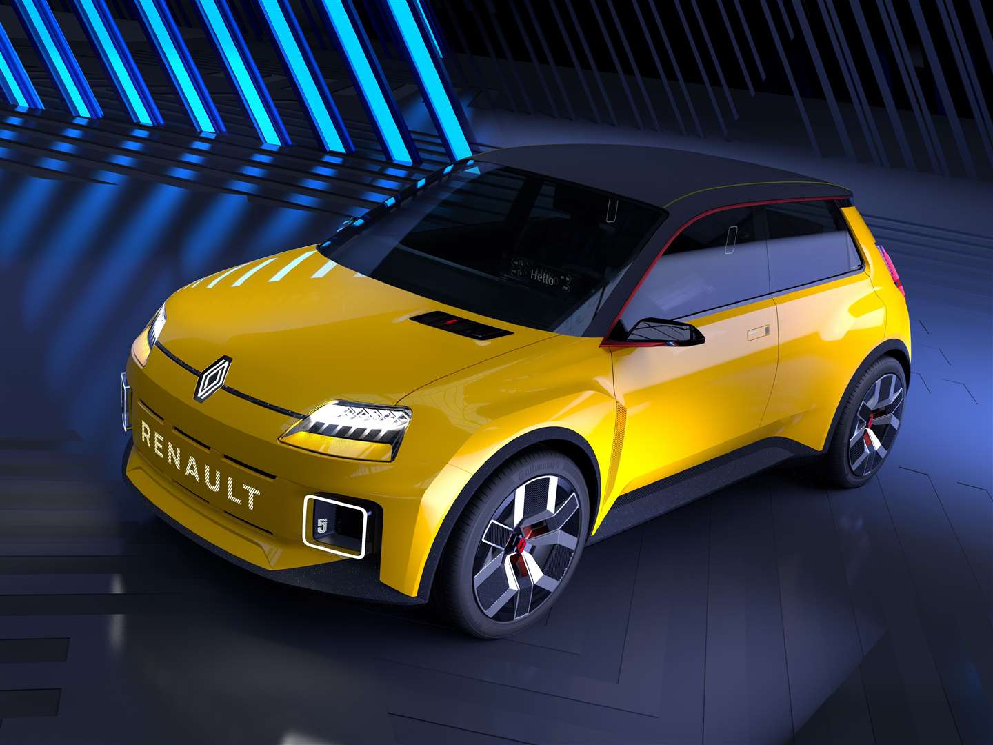 The production Renault 5 will feature an electric powertrain