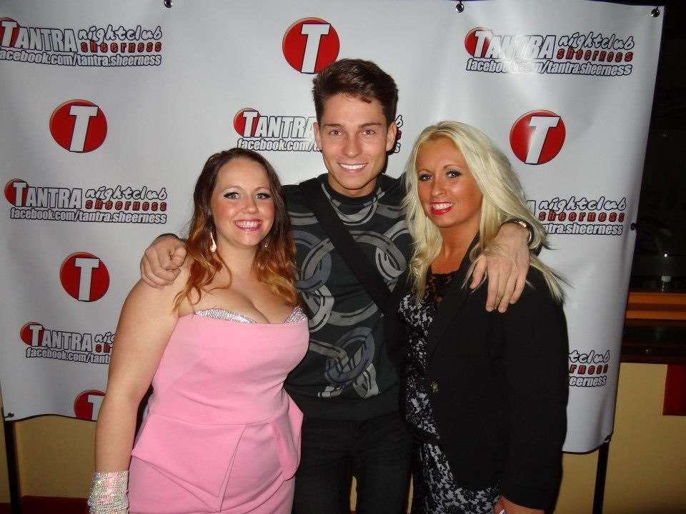 Here he is again! Joey Essex - this time at Tantra in Sheerness - in 2012. Picture: Andy Bradley