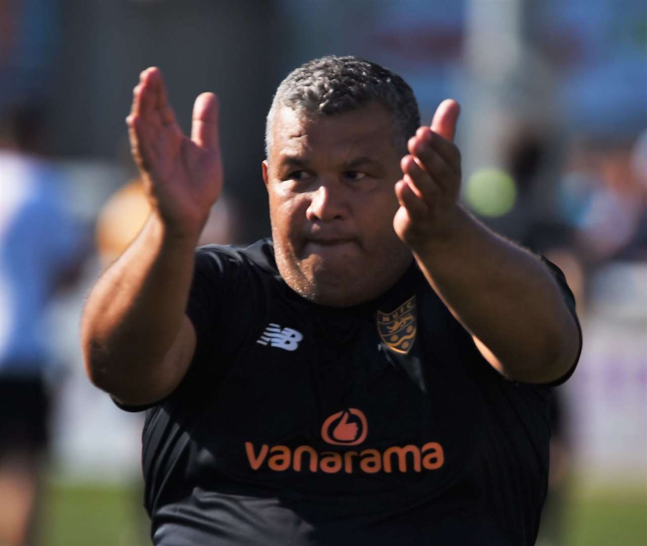 Maidstone United manager Hakan Hayrettin. Picture: Steve Terrell