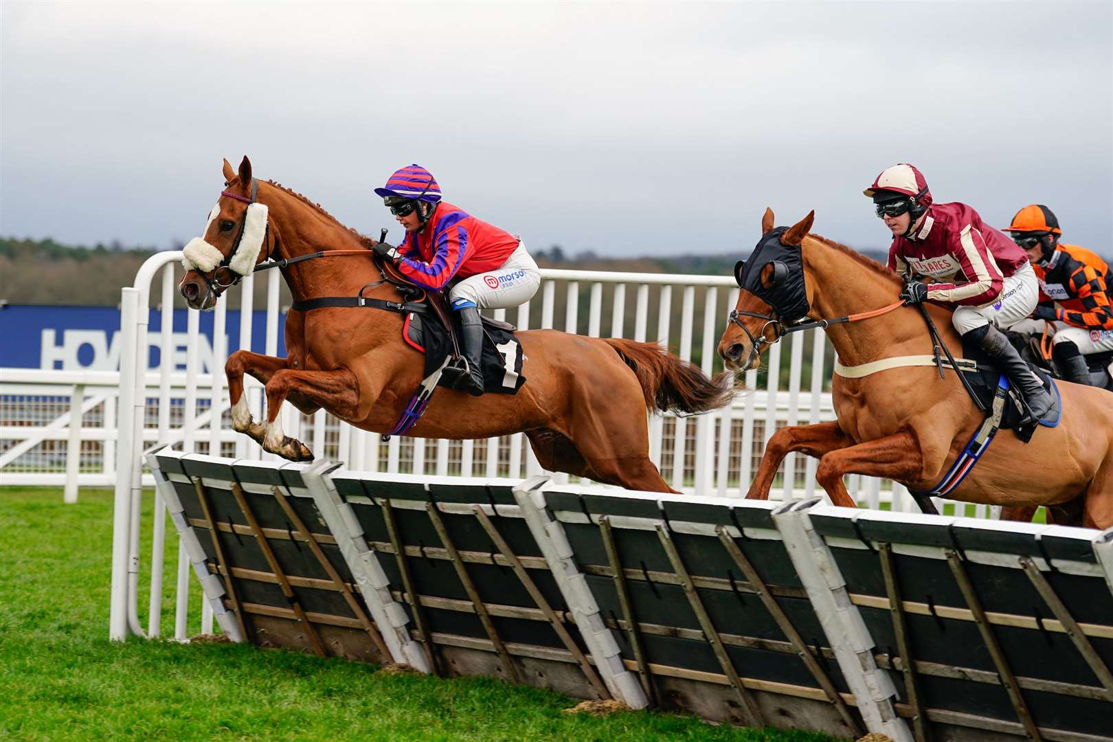 Thank You Ma’am made all the running in the race at Ascot (Megan Rose/PA)