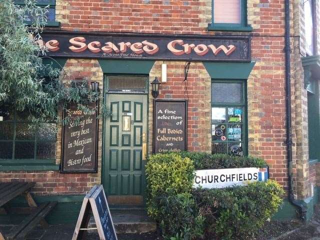 Hidden away in the back streets of West Malling, the Scared Crow is well worth taking the time and trouble to seek out.