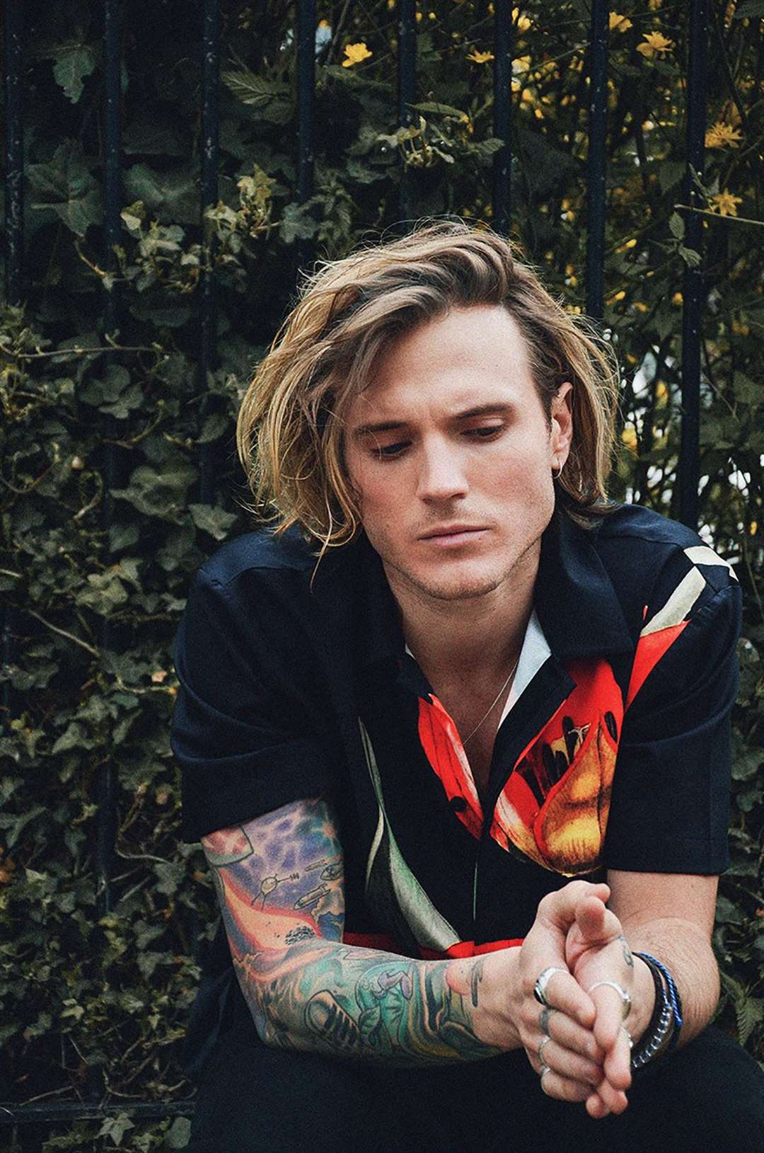 Pop star Dougie Poynter.