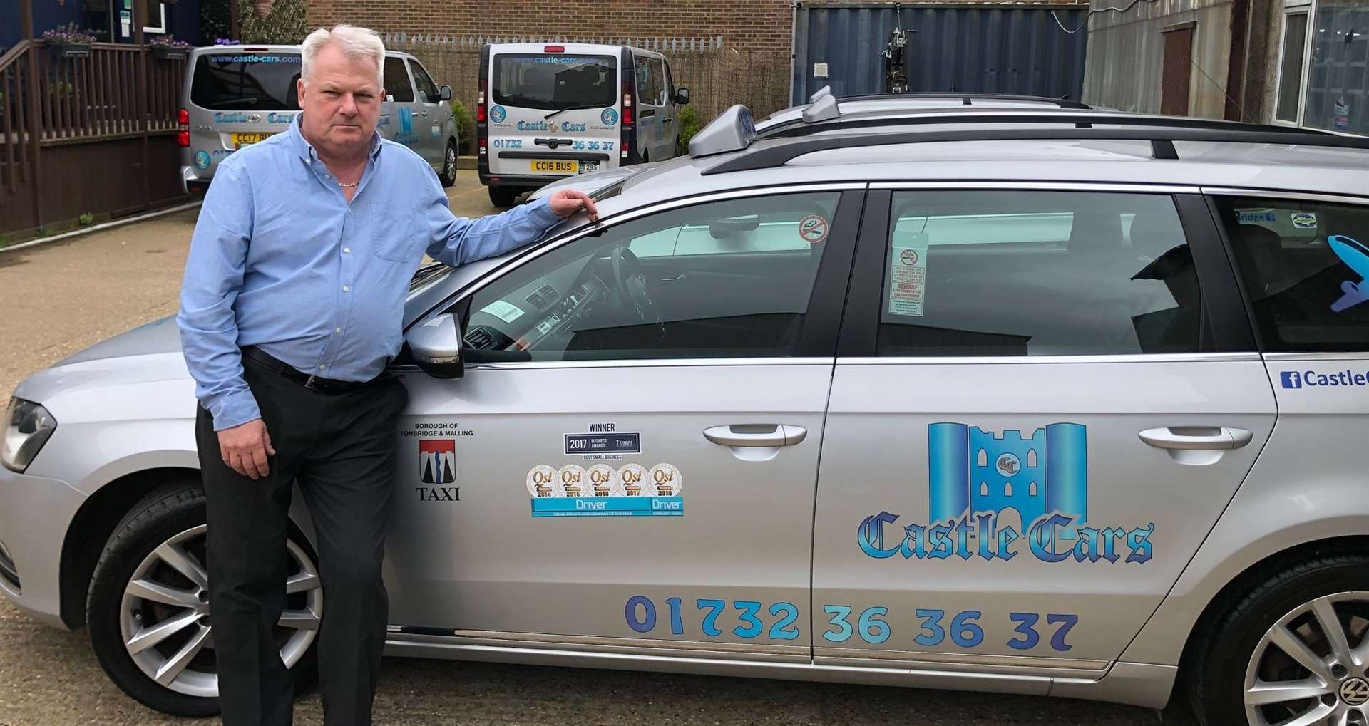 Terry Hill is the owner of the taxi firm