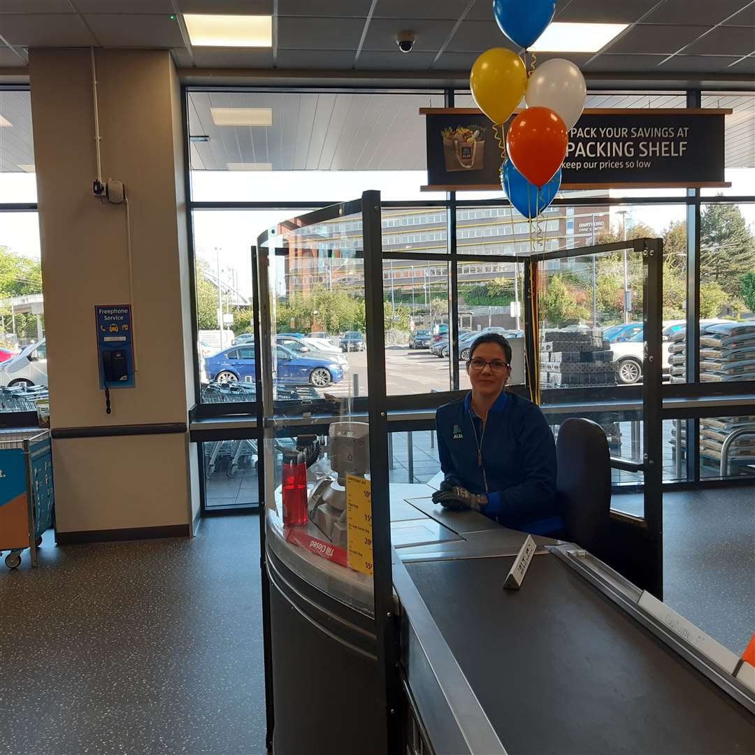 Aldi in Dartford has re-opened today after a refurb