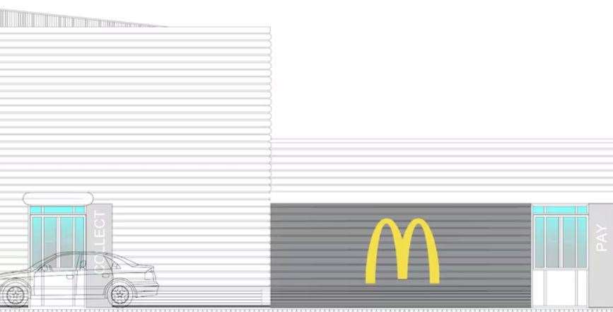 A new McDonald's drive-thru will be built at Stop 24 Folkestone Services after its expansion plan was approved. Picture: Channel Ports