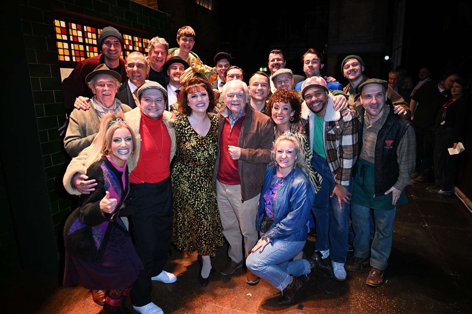 The cast was given a standing ovation at the gala night at the Hammersmith Eventim Apollo (Doug Peters/PA)