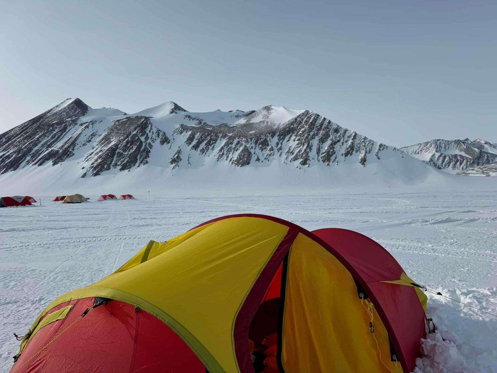 Mr Cox has begun his challenge which will take two and a half months to complete (Sam Cox/PA)