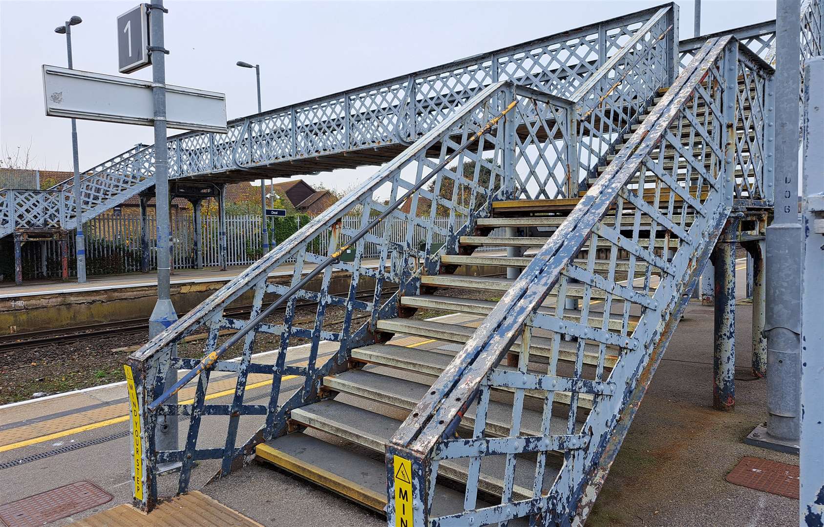 Concerns have been raised over the condition of the bridge at Deal railway station