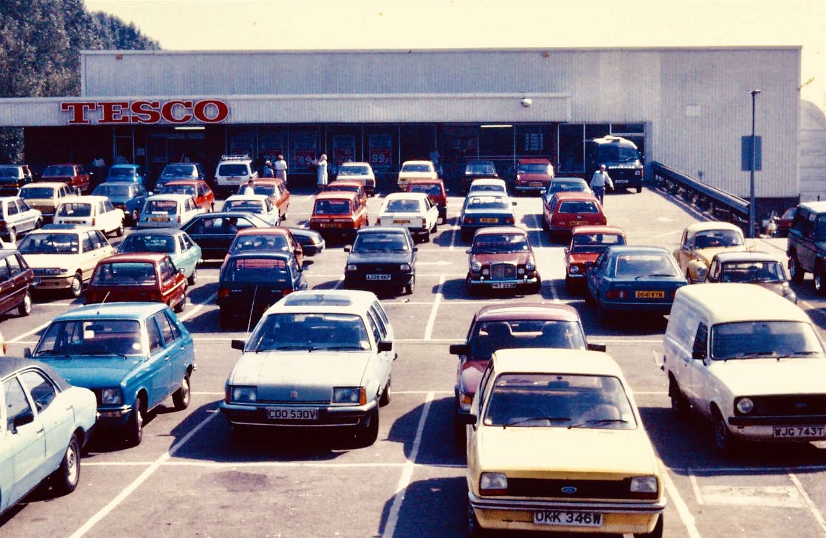 The store pictured in 1987 when it was Tesco. Picture: Steve Salter