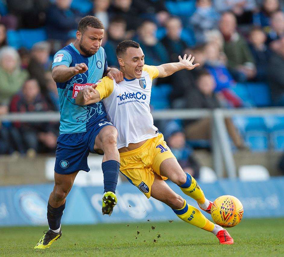 Graham Burke in action for the Gills Picture: Ady Kerry