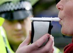 More men than women have failed roadside breath tests for drink drivers in the last three years. Stock image