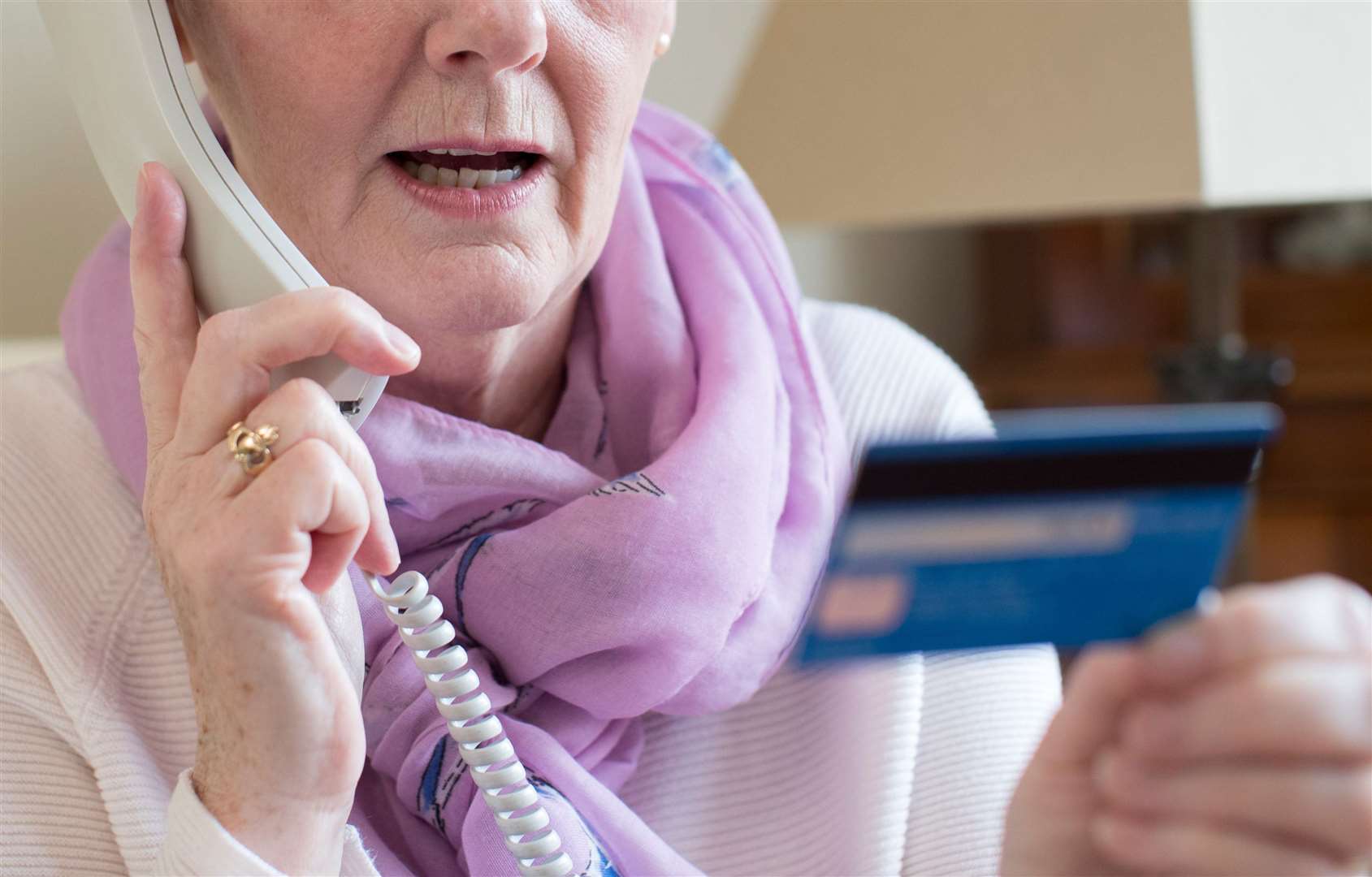 A woman in her 70s was targeted by scammers and almost lost £4,000. Picture: Stock