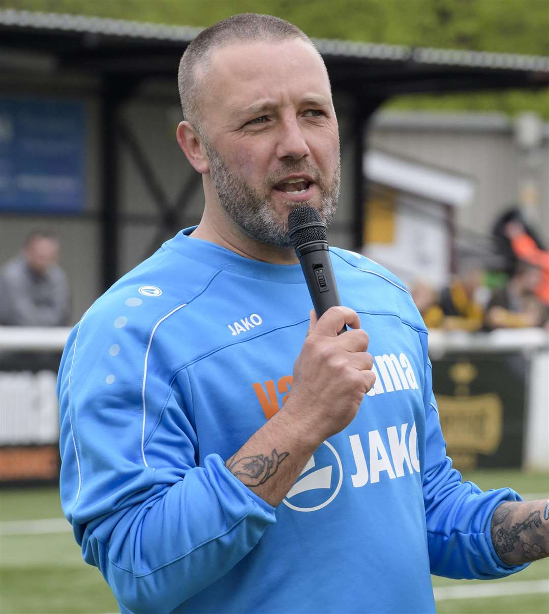 Maidstone United manager Jay Saunders Picture: Andy Payton