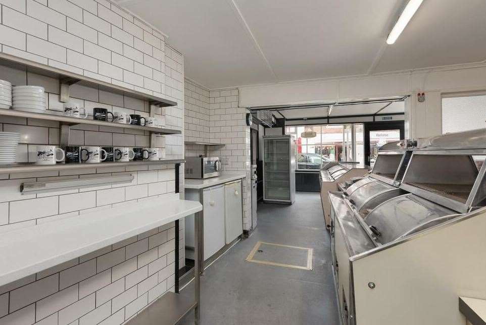 V.C. Jones was a popular fish and chip shop in Whitstable. Picture: Christopher Hodgson/ Rightmove