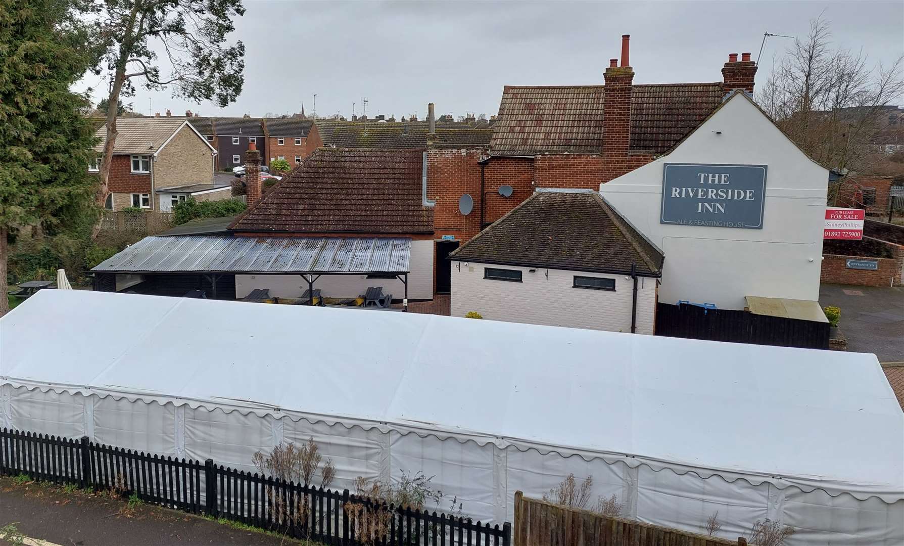 The Booths said the site’s “huge marquee” helped them through the pandemic