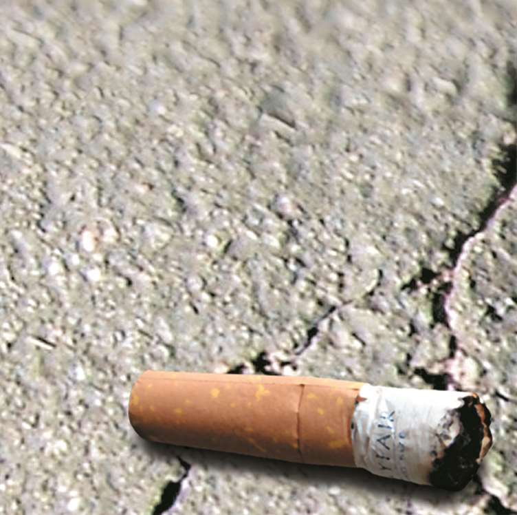 Cigarette butt