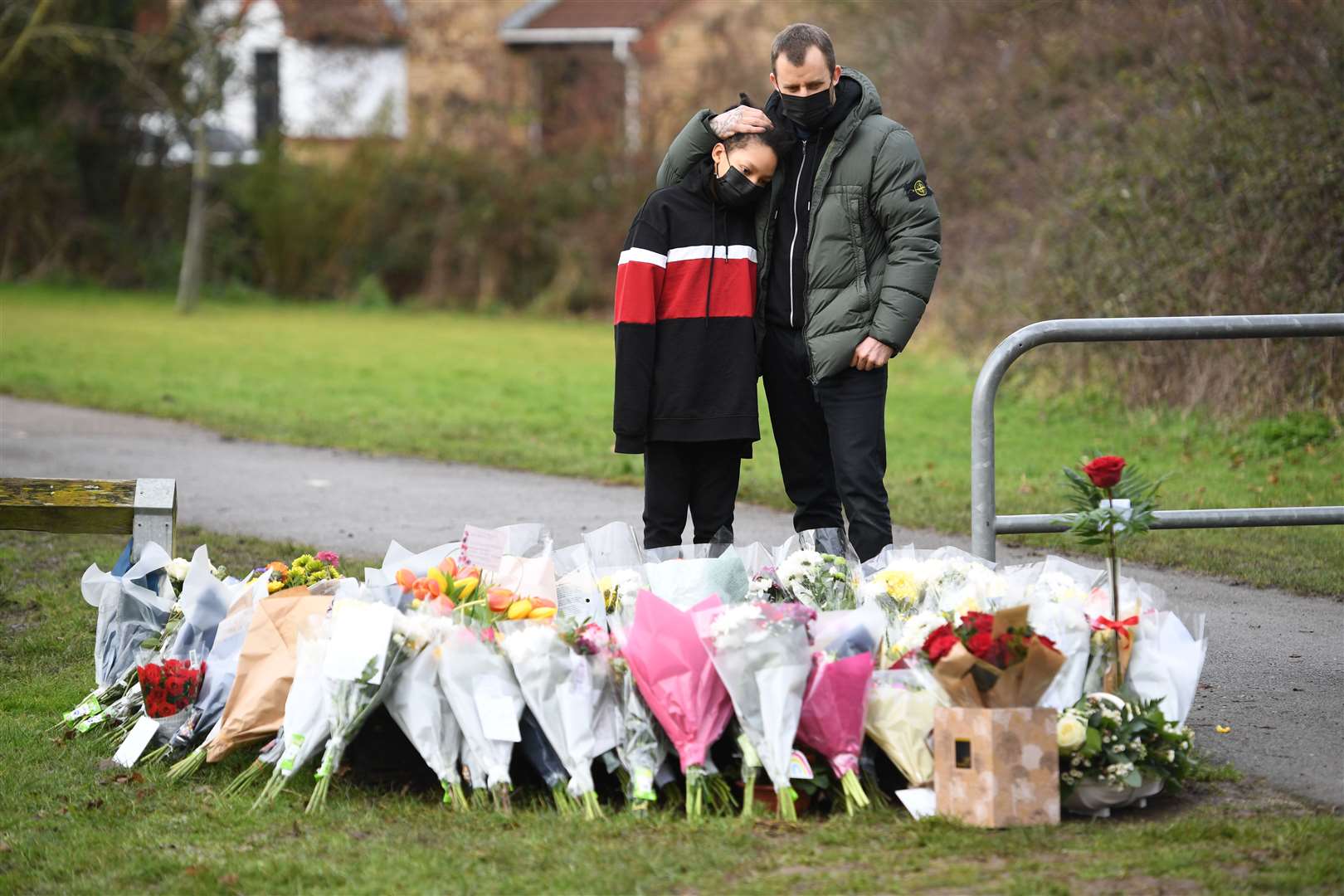 Villagers have been paying tribute to Sir Tom (Kirsty O’Connor/PA)