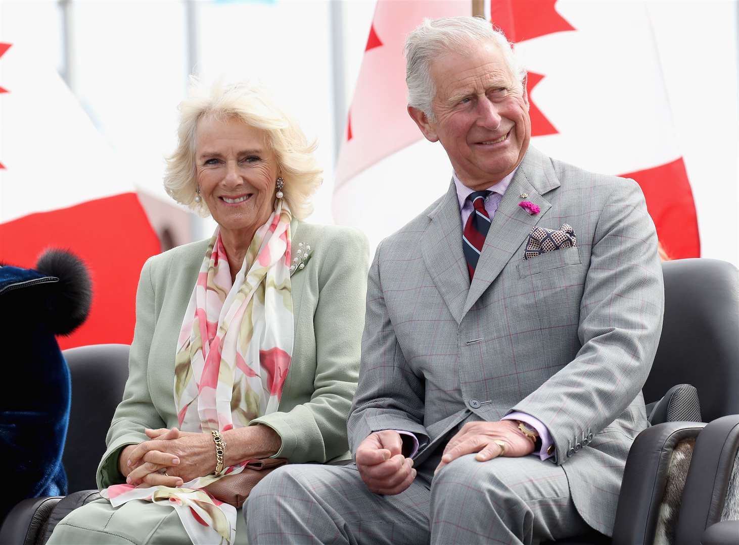 Charles and Camilla during a trip to Canada (Chris Jackson/PA)