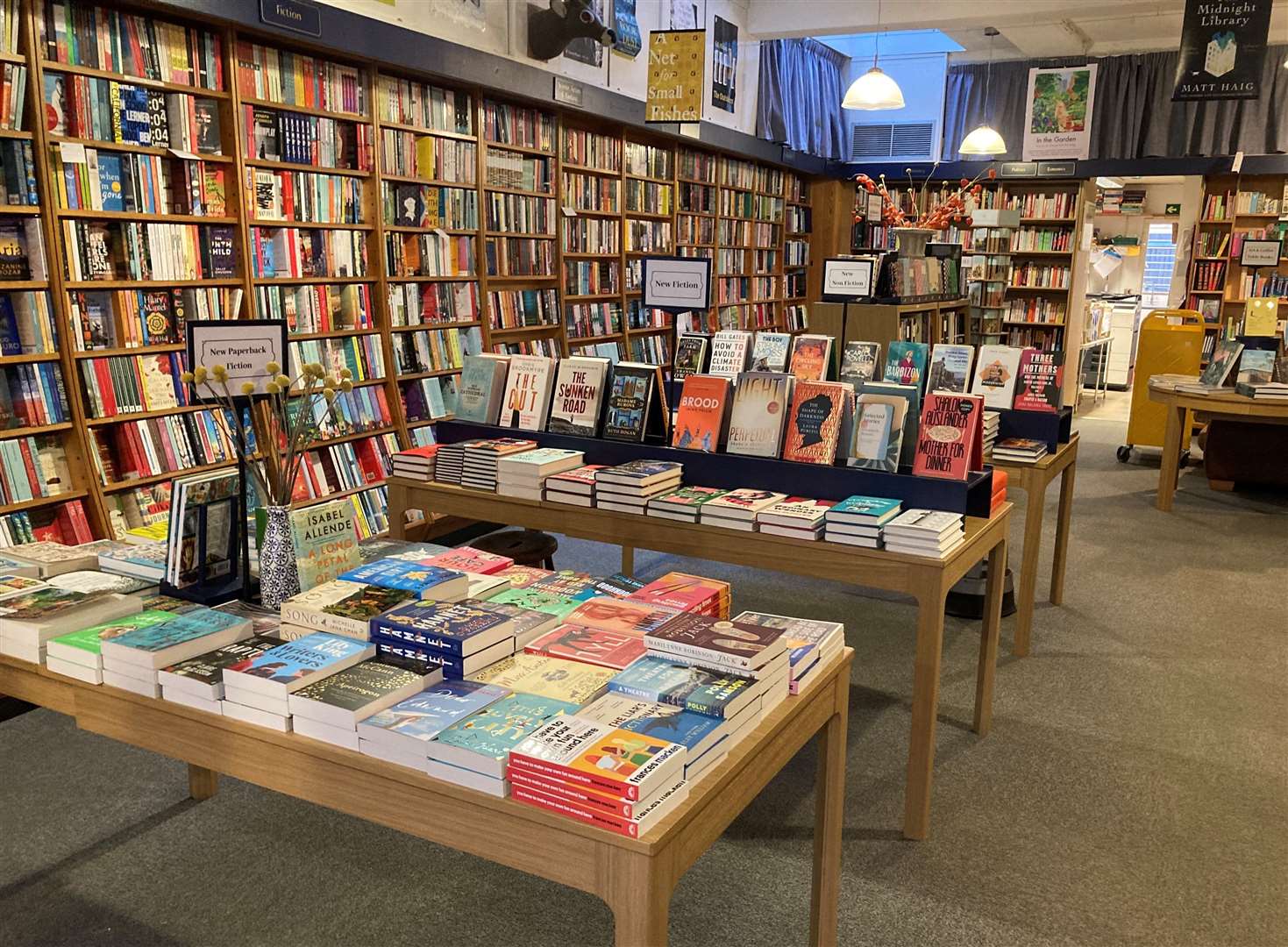 Sevenoaks Bookshop expanded during the pandemic