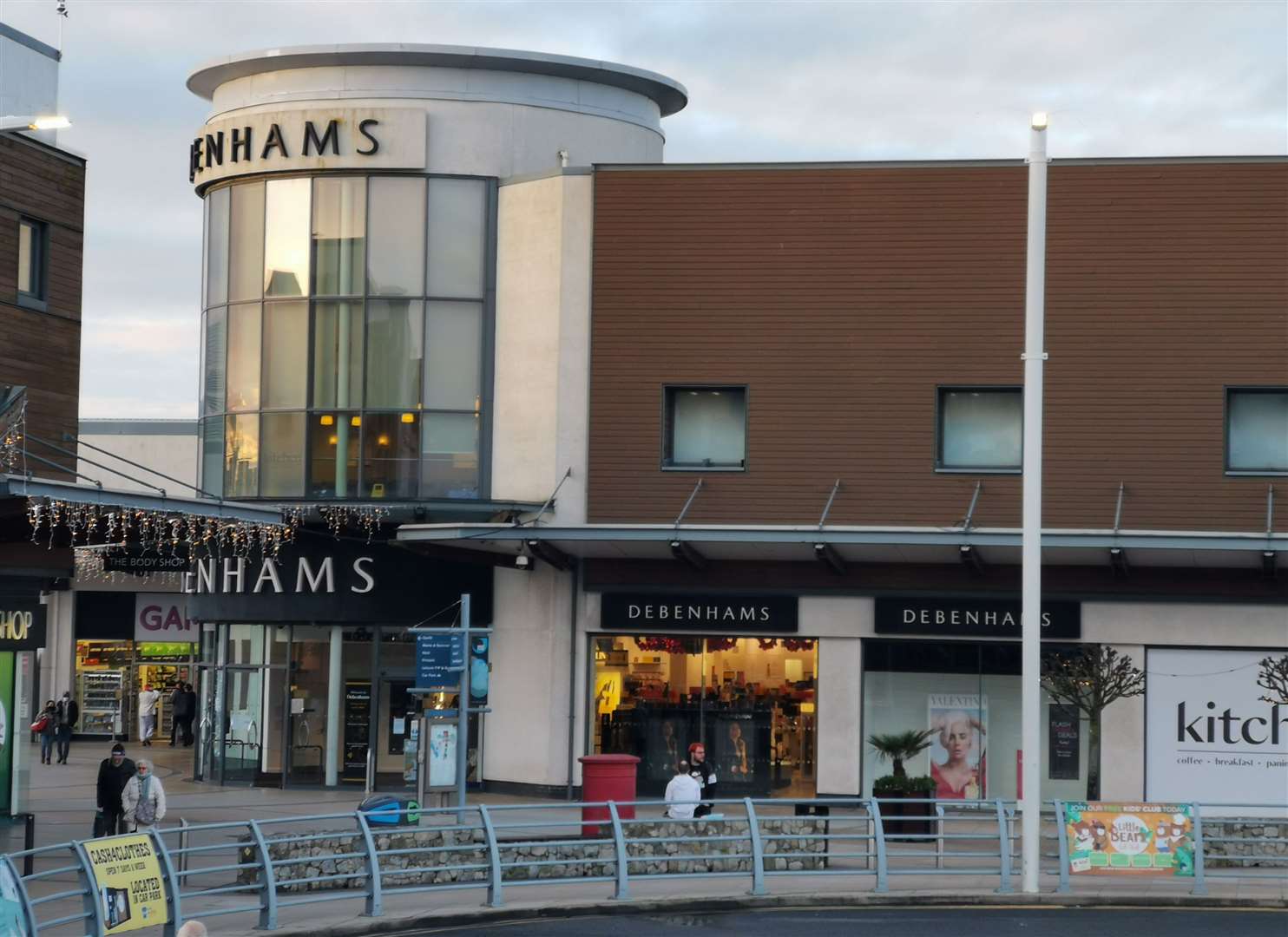 The former Debenhams at Westwood Cross in Broadstairs is being transformed