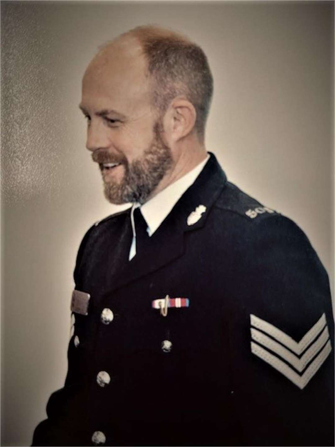 Sgt Alex Howden suffered a broken leg when he was run down by Damien Price at a supermarket car park in Exeter (Devon and Cornwall Police/PA).