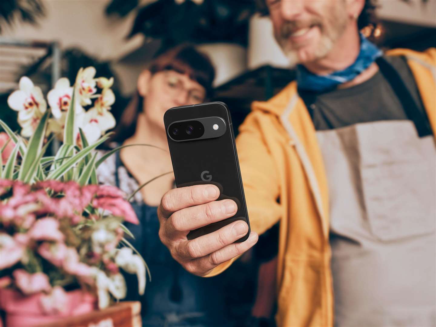 The Pixel 9 range includes Google’s Gemini AI assistant built into the phone (Google/PA)