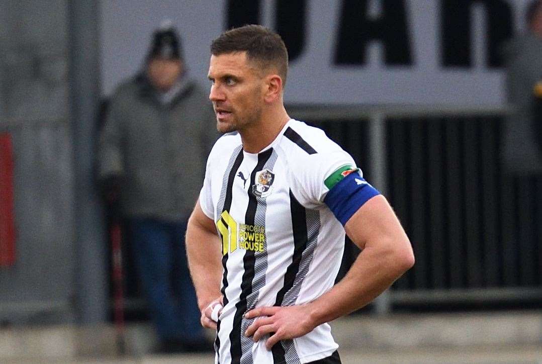 Dartford captain Tom Bonner. Picture: Simon Hildrew