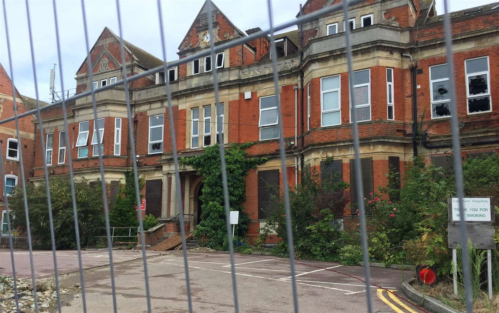 The Royal Victoria Hospital has been empty for years