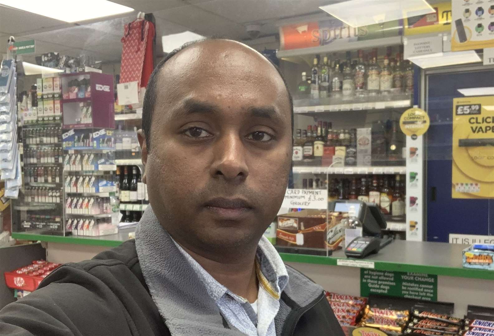 Seevaratnam Thamilchelvan, owner of Dominion Stores