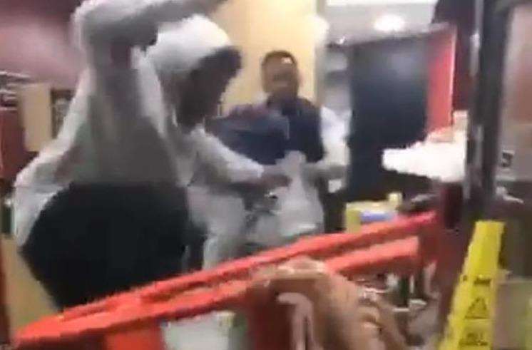 The knife attack in the Gravesend McDonald's