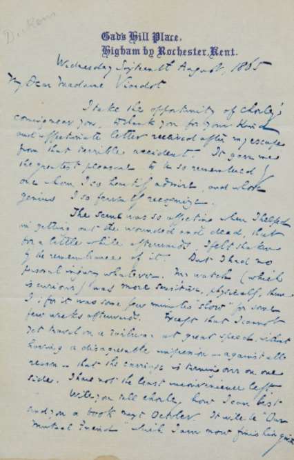 The letter was auctioned off by Sotheby's. Picture: Sotheby's.