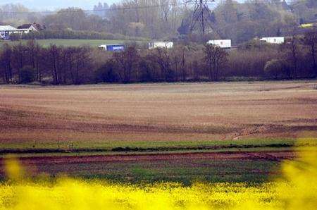 Proposed site for Op Stack lorry park