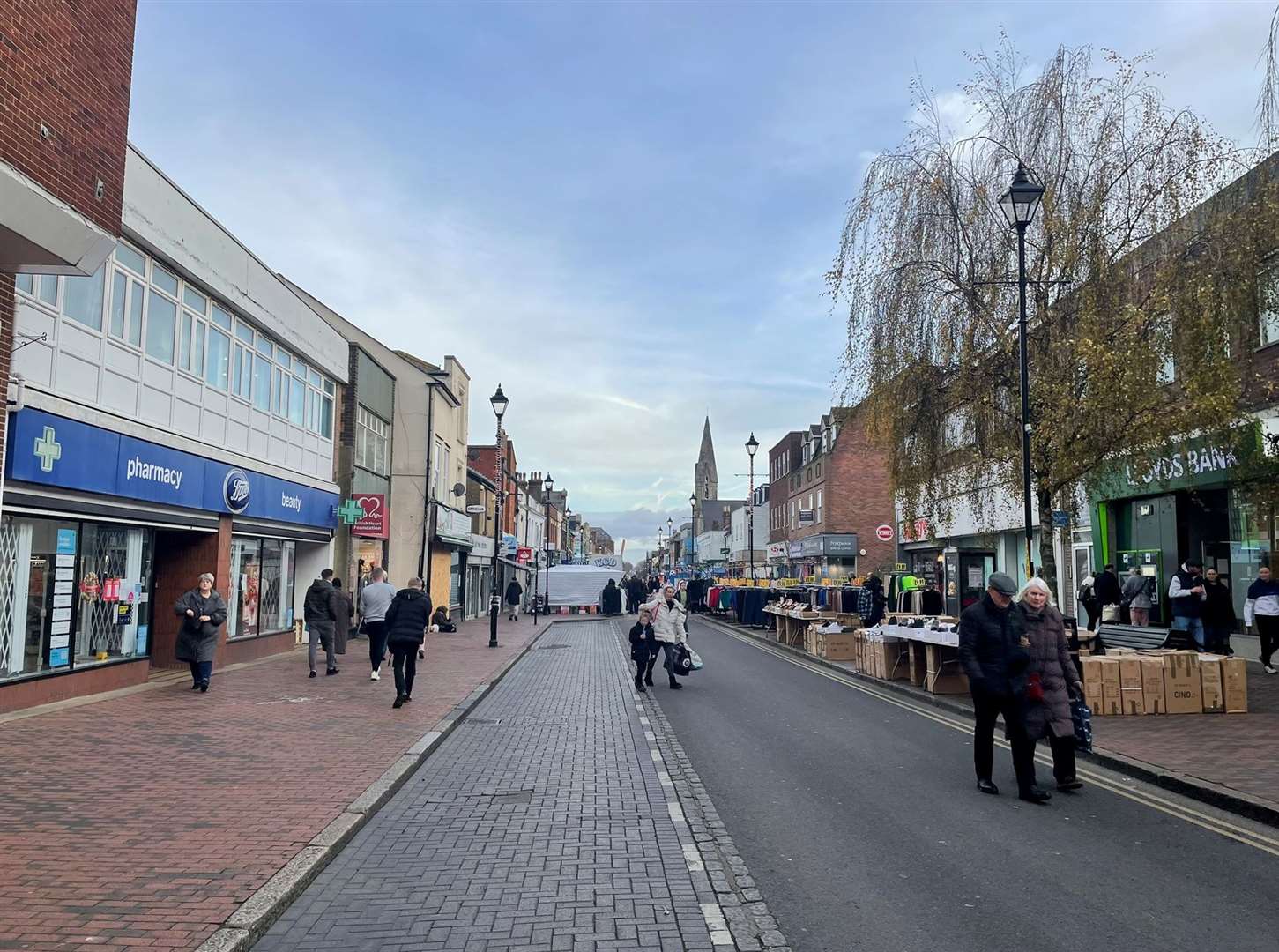 The top end of Sittingbourne High Street. Picture: Joe Crossley