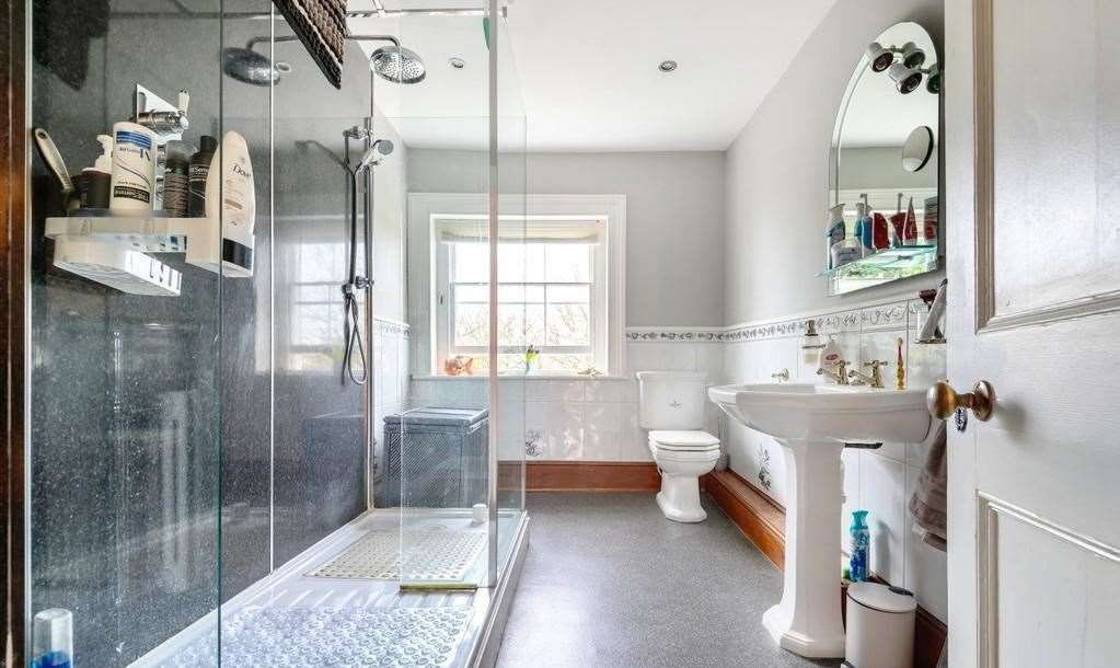 The impressive family bathroom