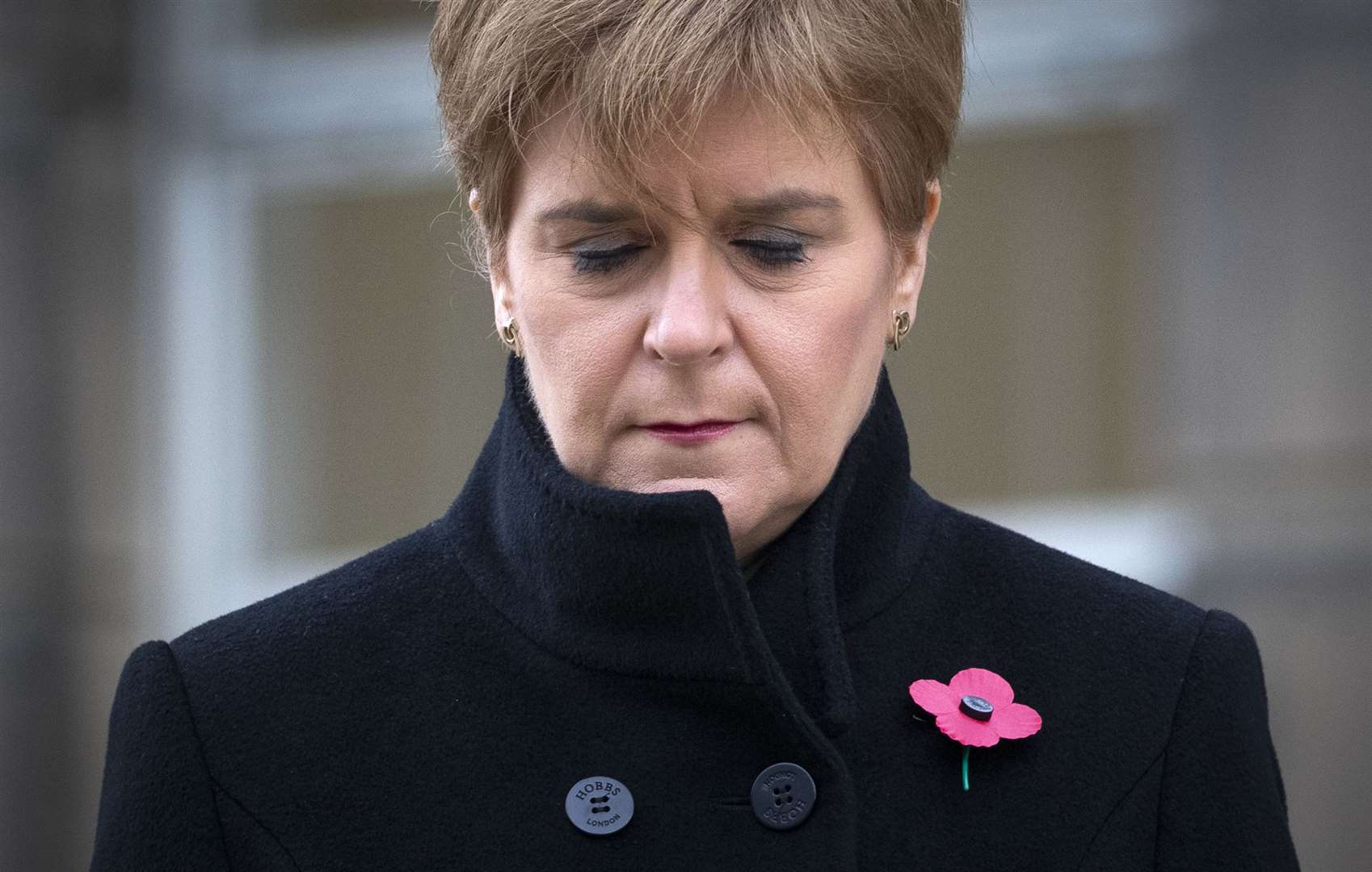 Nicola Sturgeon said the fallen should inspire ‘all of us to build a better, safer, more peaceful world’ (Jane Barlow/PA)