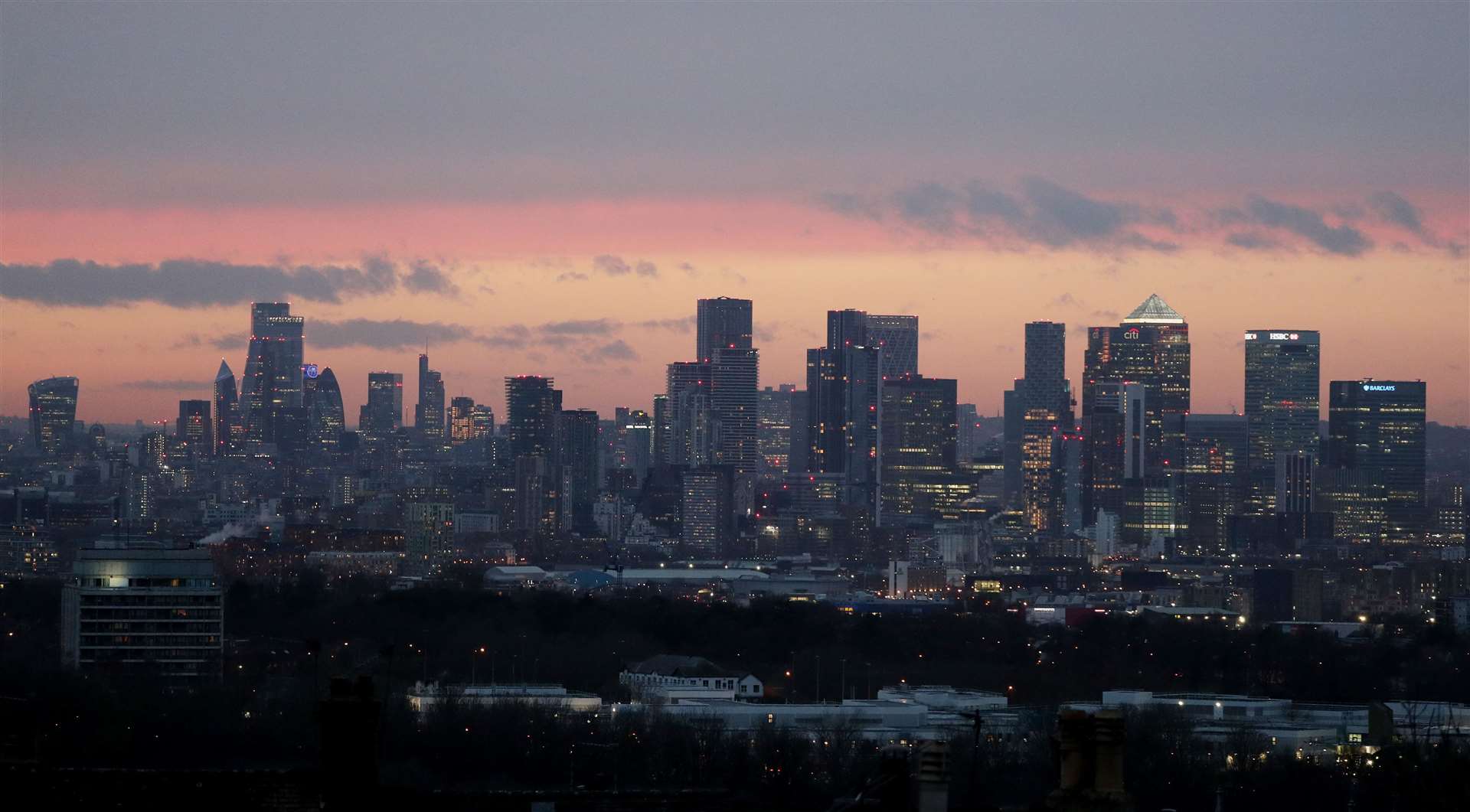 The City of London faces uncertain times after Brexit (Jonathan Brady/PA)