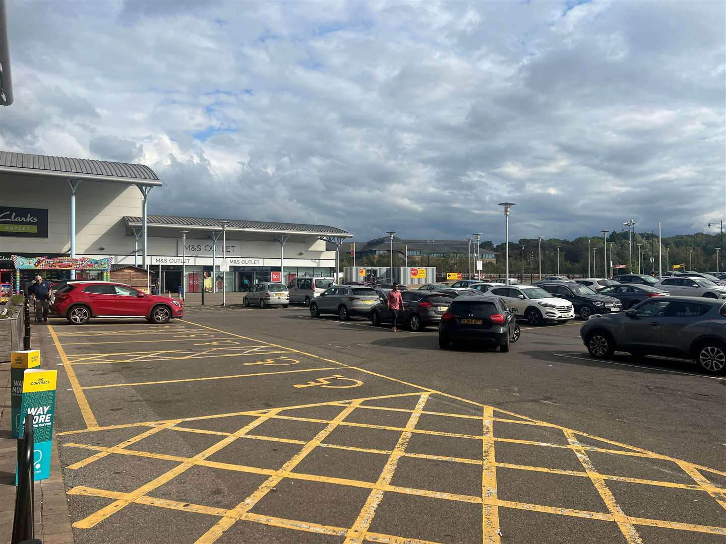 Parking charges are being introduced at Chatham Dockside