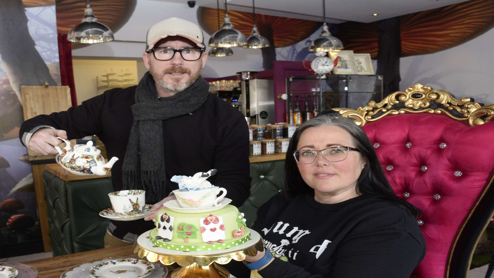 Alice And The Hatter Themed Tea Room Open In William Street