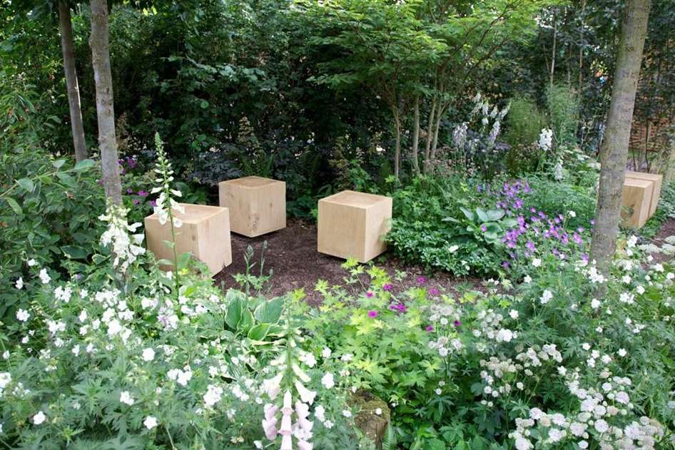 David's award-winning garden