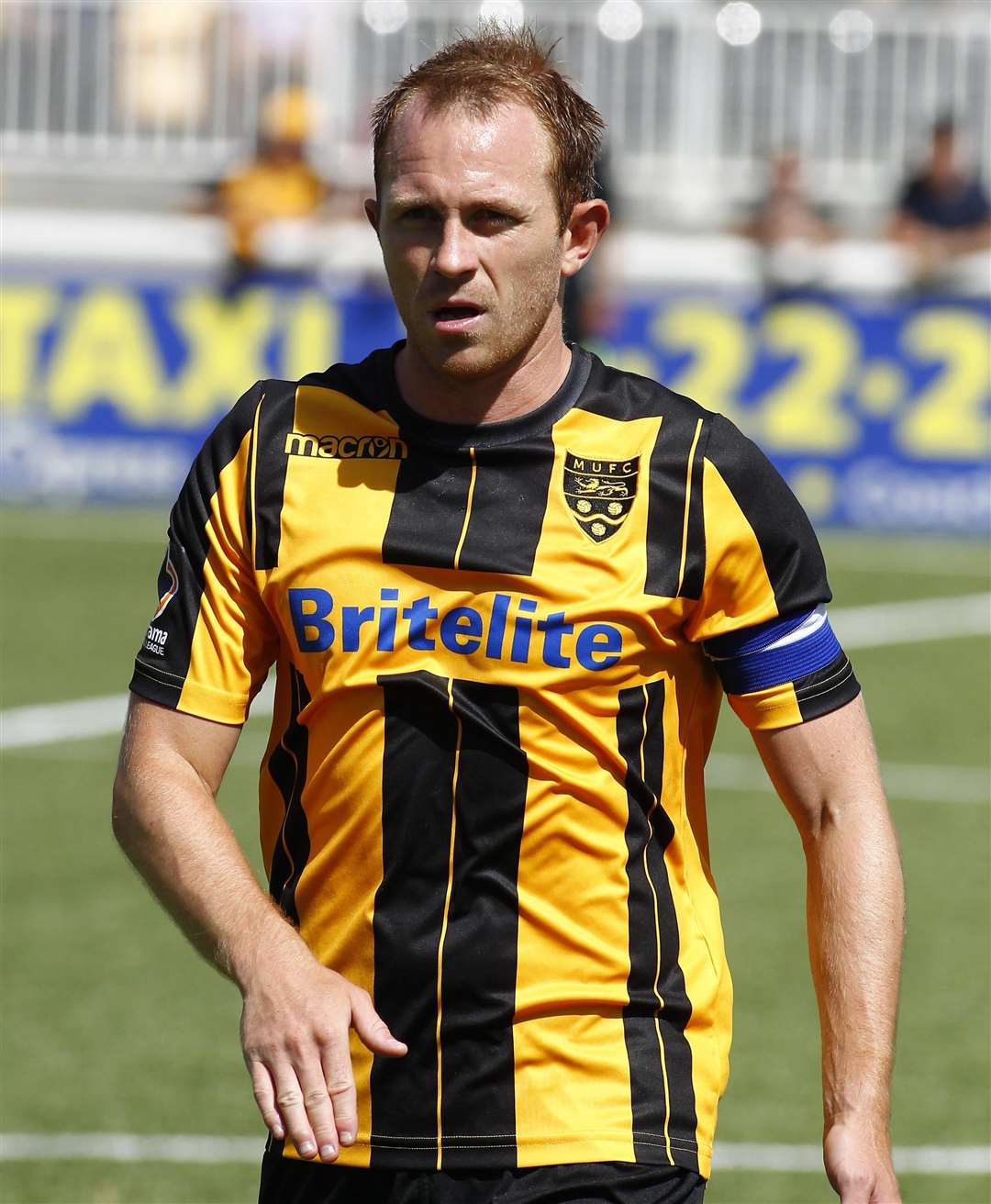 Maidstone captain Stuart Lewis Picture: Sean Aidan