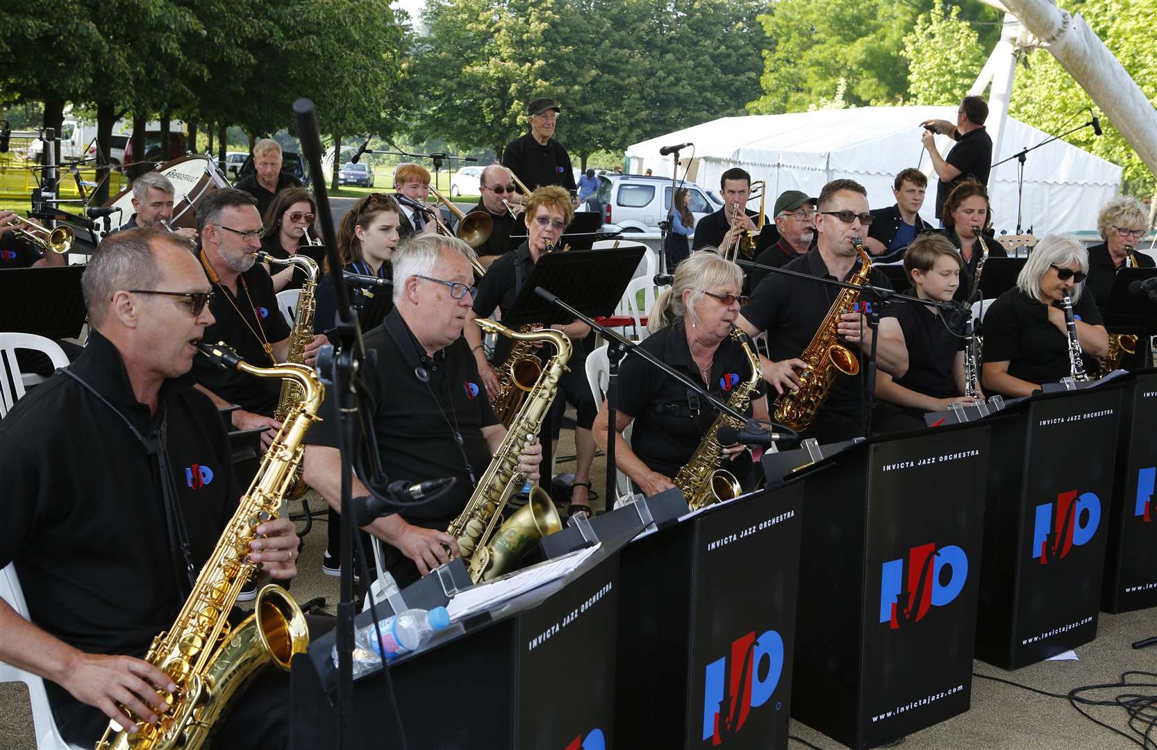 Invicta Jazz Orchestra perform last year Picture: Andy Jones