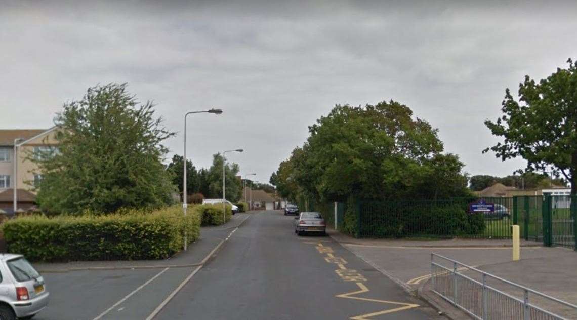 The incident happened in the Tenterden Way area of Margate. Picture: Google Street View