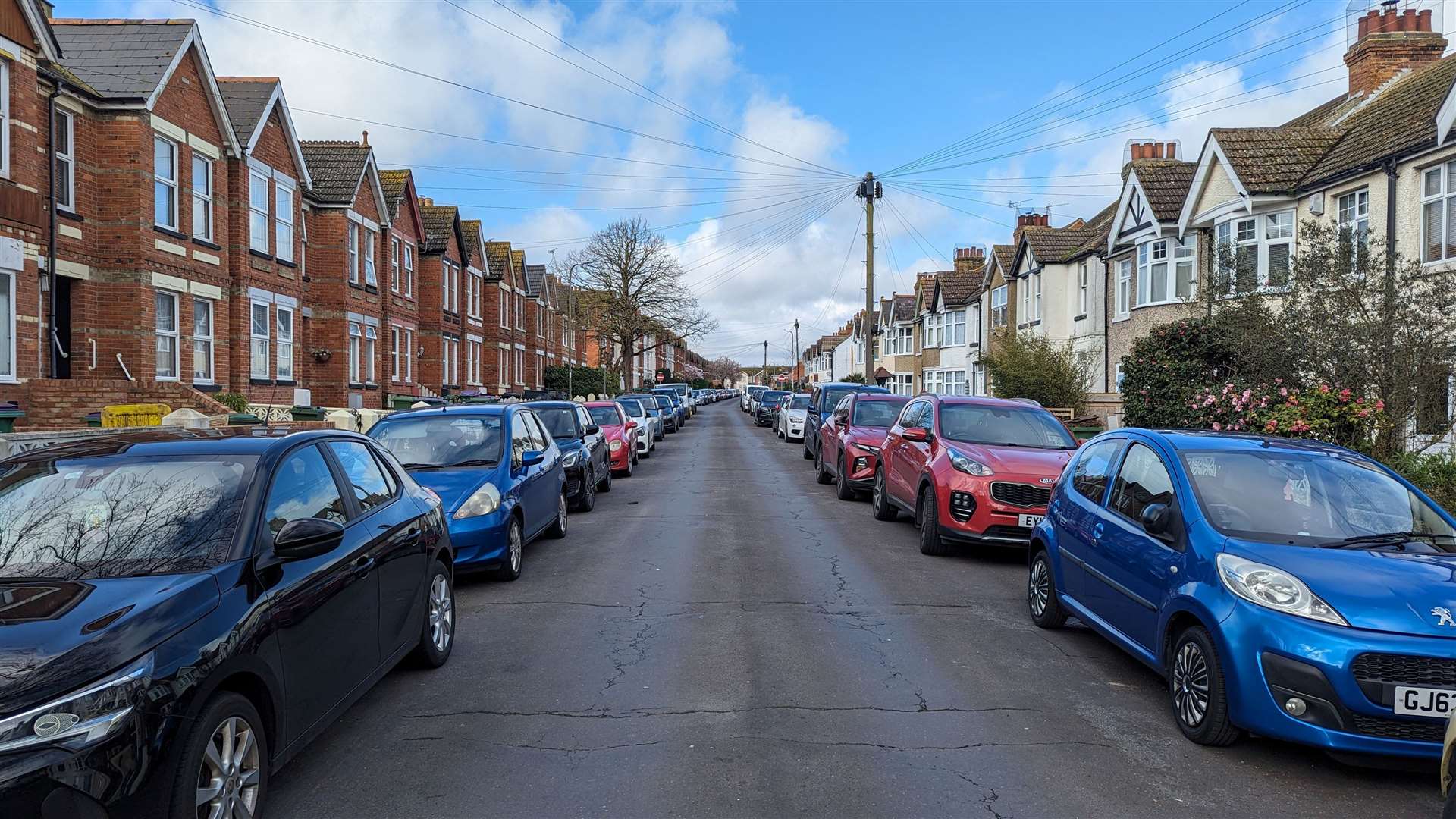 Chart Road is one of the residential streets where the CPZ could be introduced