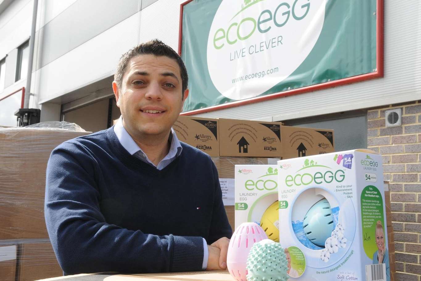 The IoD Entrepreneur of the Year Award at KEiBA 2014 went to Rob Knight from Ecoegg