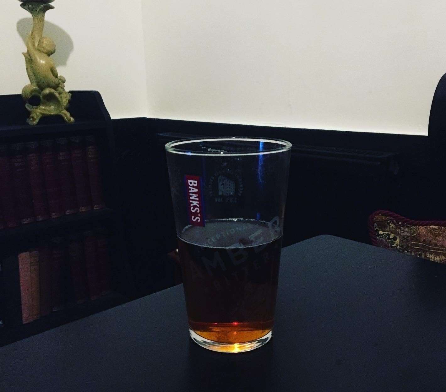 Samuel Beckett's solitary pint