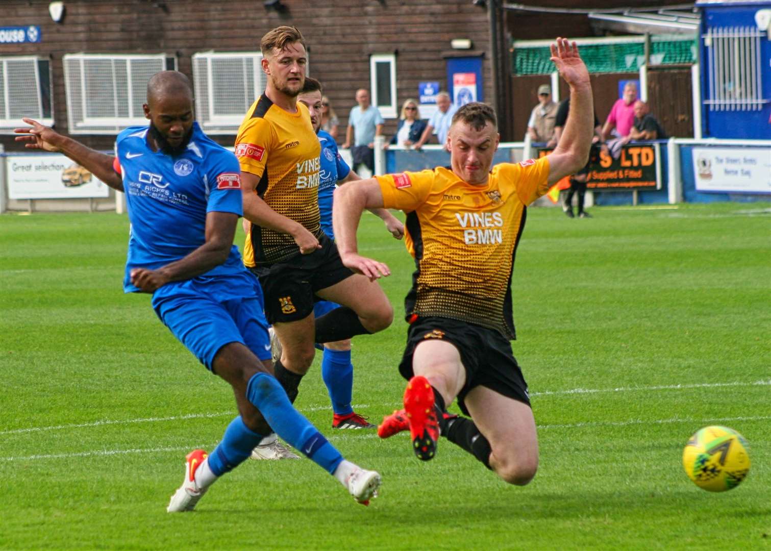 Zak Ansah scored four goals in two games for Herne Bay. Picture: Keith Davy