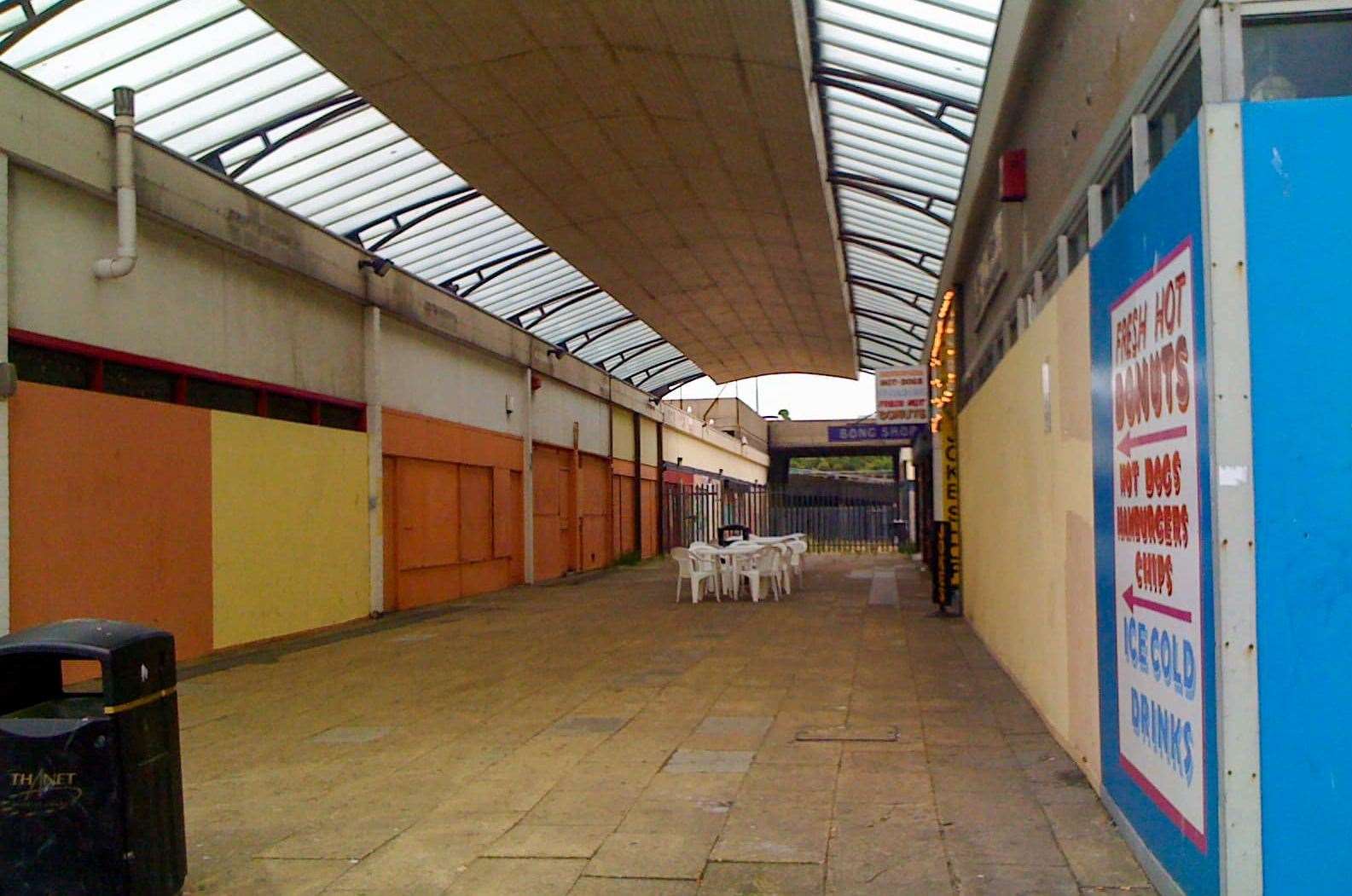 Derelict Arlington Arcade in Margate pictured in 2009. Picture: Nigel Anscombe