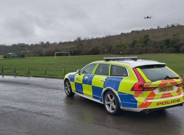 Police were called 65 times to Barnfield Recreation Ground. Image: @KentSpecials