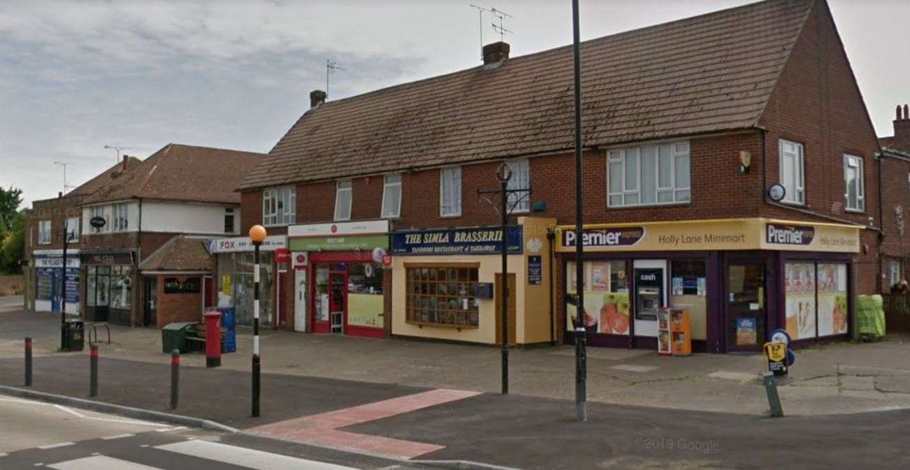 The attempted robbery happened at a shop in Northdown Road, Cliftonville. Picture: Google