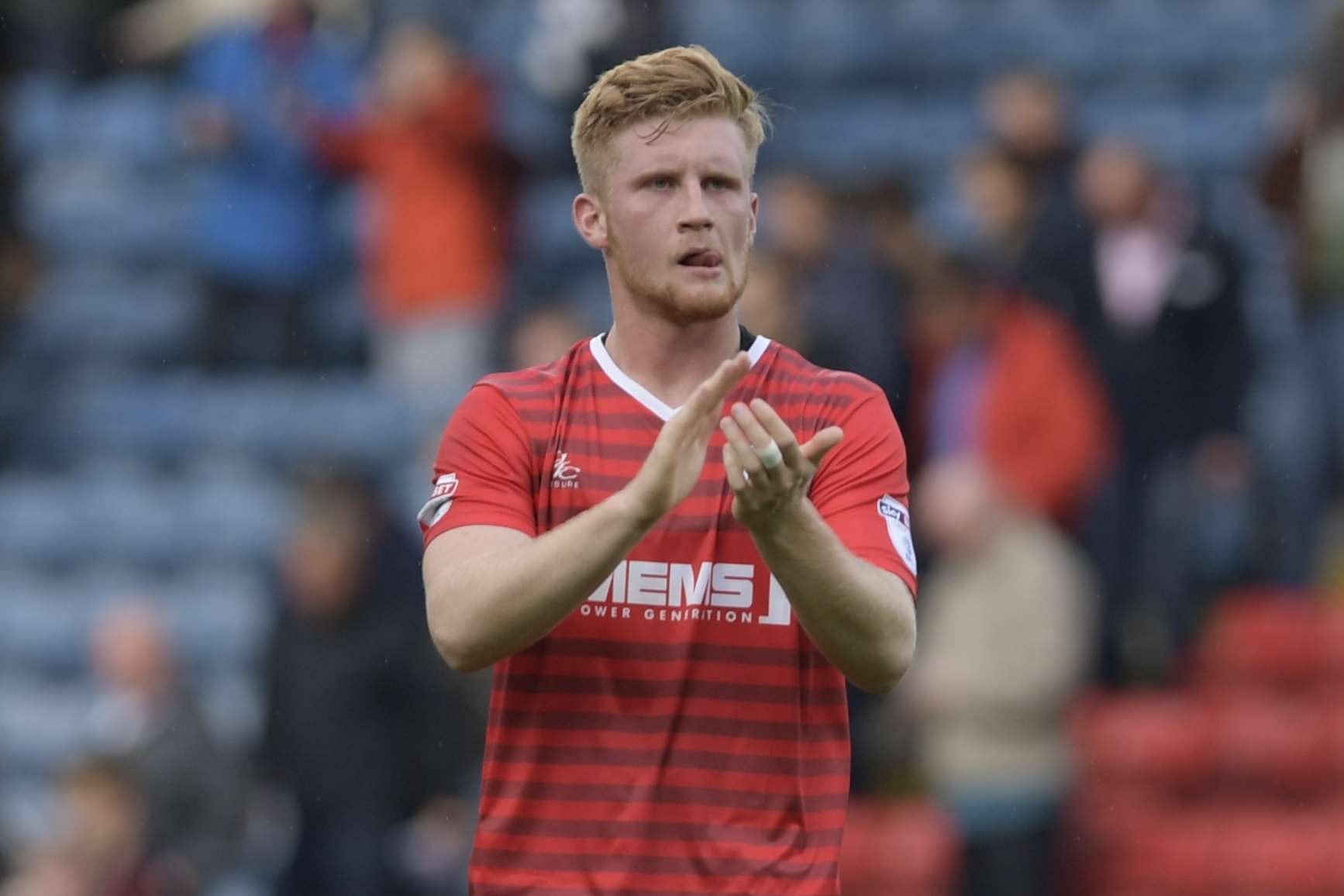 Finn O'Mara could have a key role for Gills at Colchester Picture: Barry Goodwin